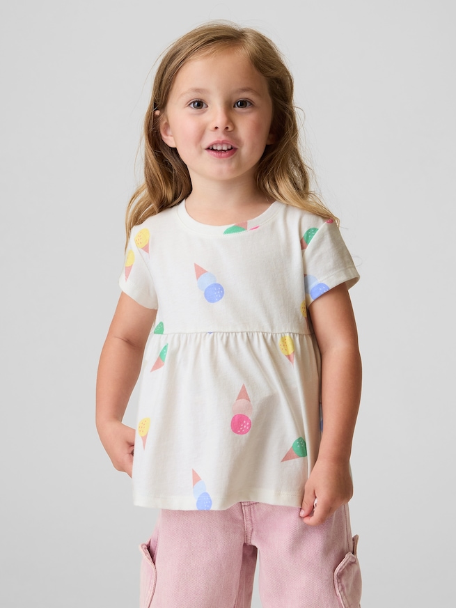 ブラナン フェイバリット ベビードールTシャツ (幼児・ベビー)-0