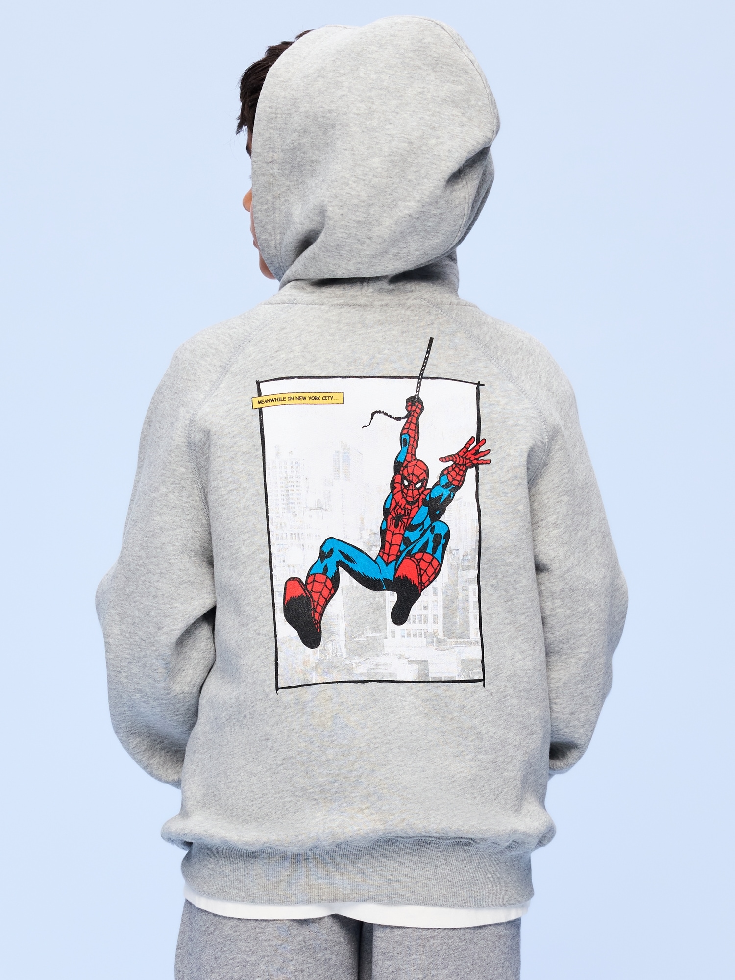 Old Navy x Marvel Spider-Man Oversized Pullover Hoodie for Boys