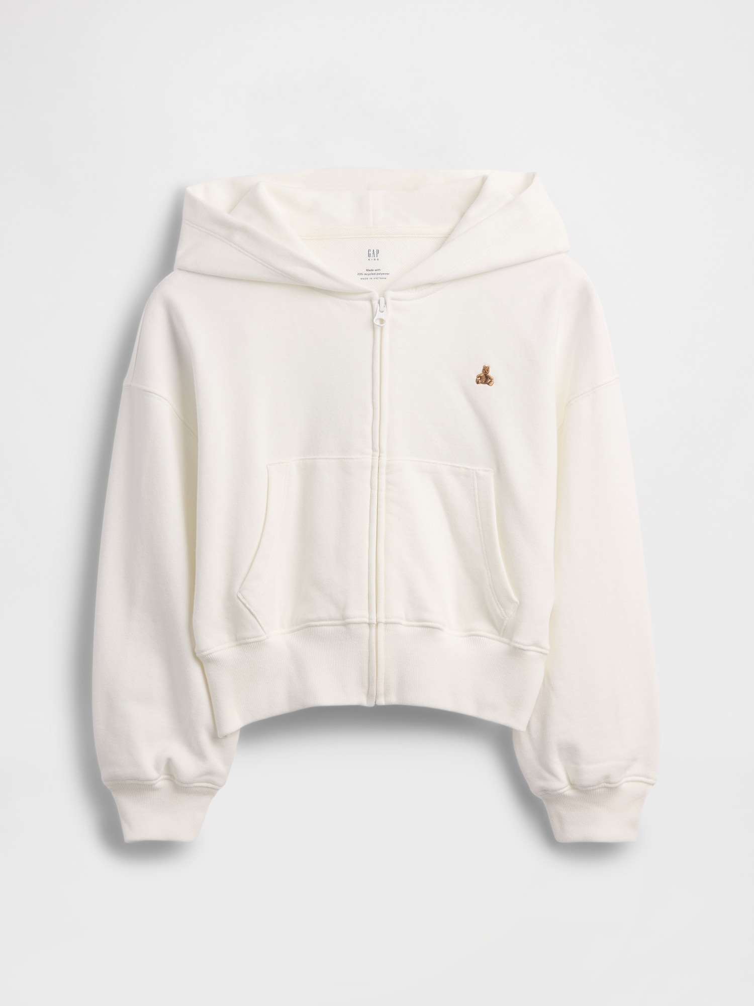 Kids VintageSoft Terry Wedge Zip Hoodie