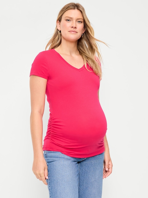 Maternity V-Neck T-Shirt