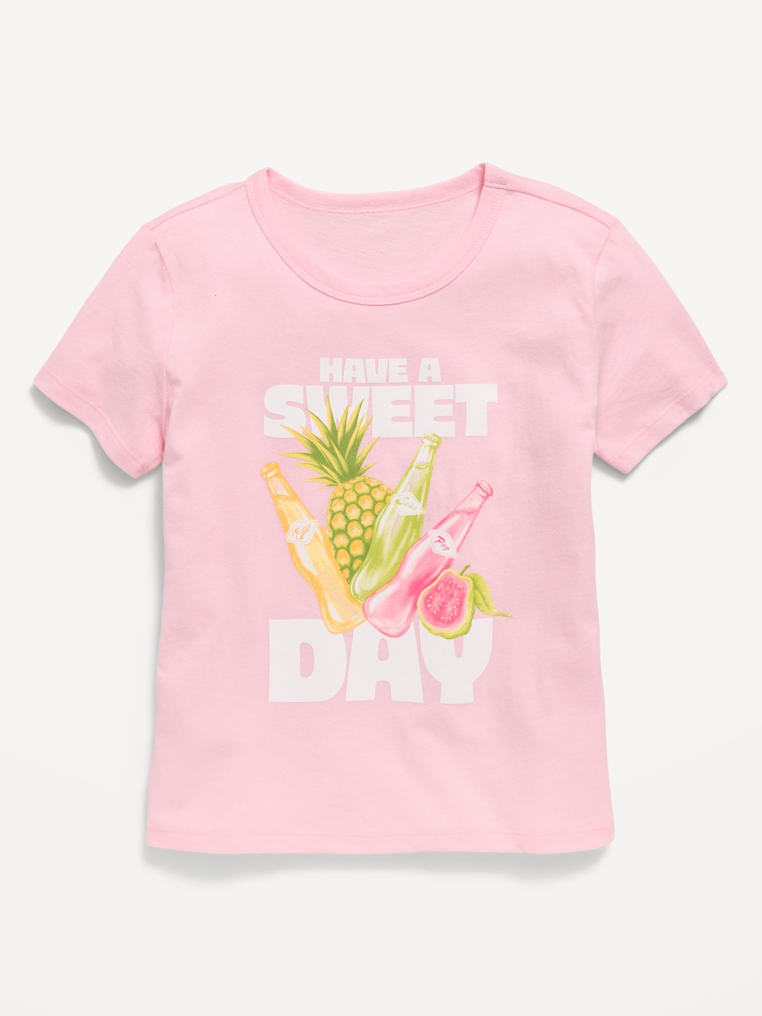 T-SHIRT À MANCHES COURTES À IMPRIMÉ POUR FILLE