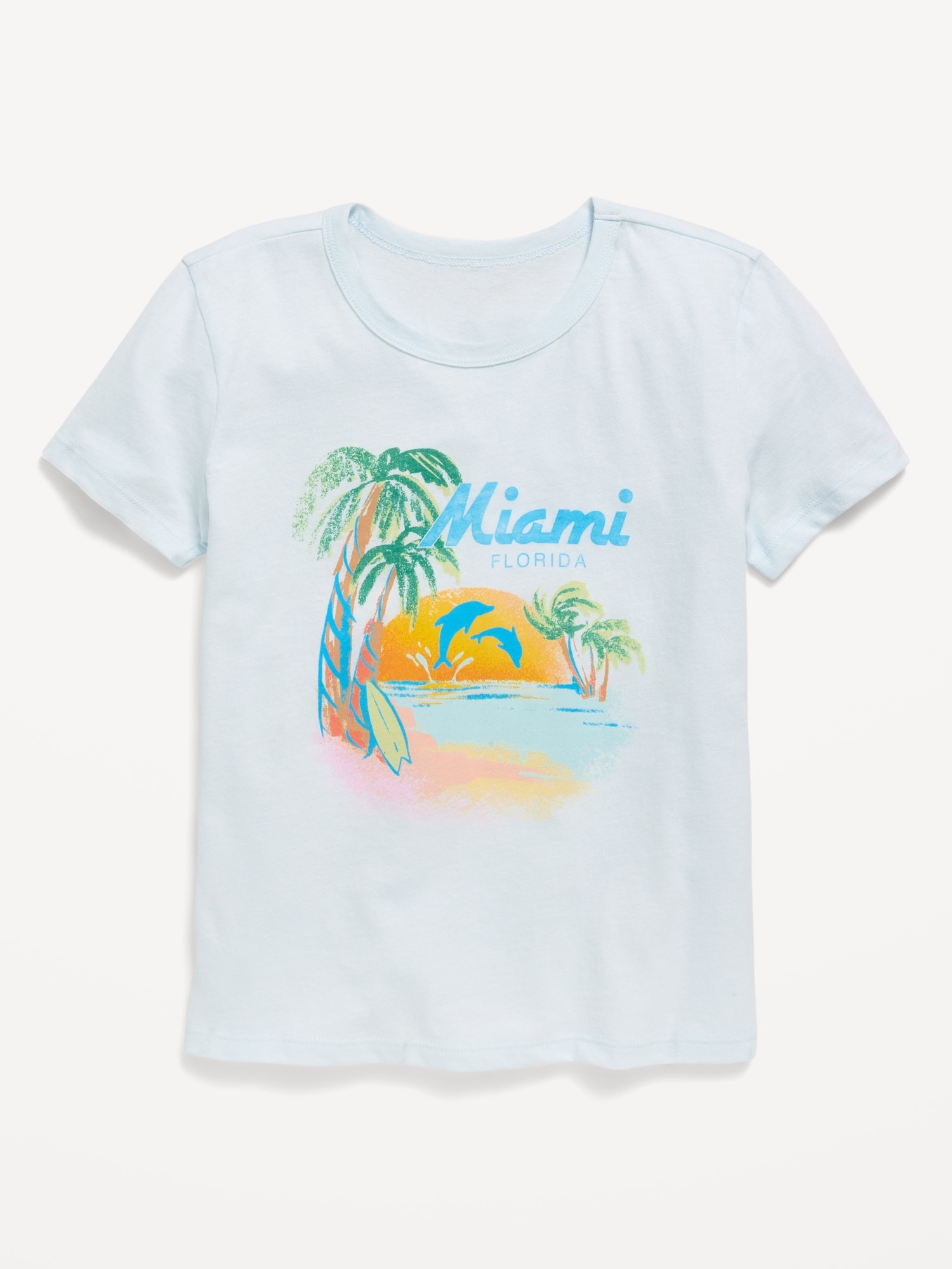 T-SHIRT À MANCHES COURTES À IMPRIMÉ POUR FILLE