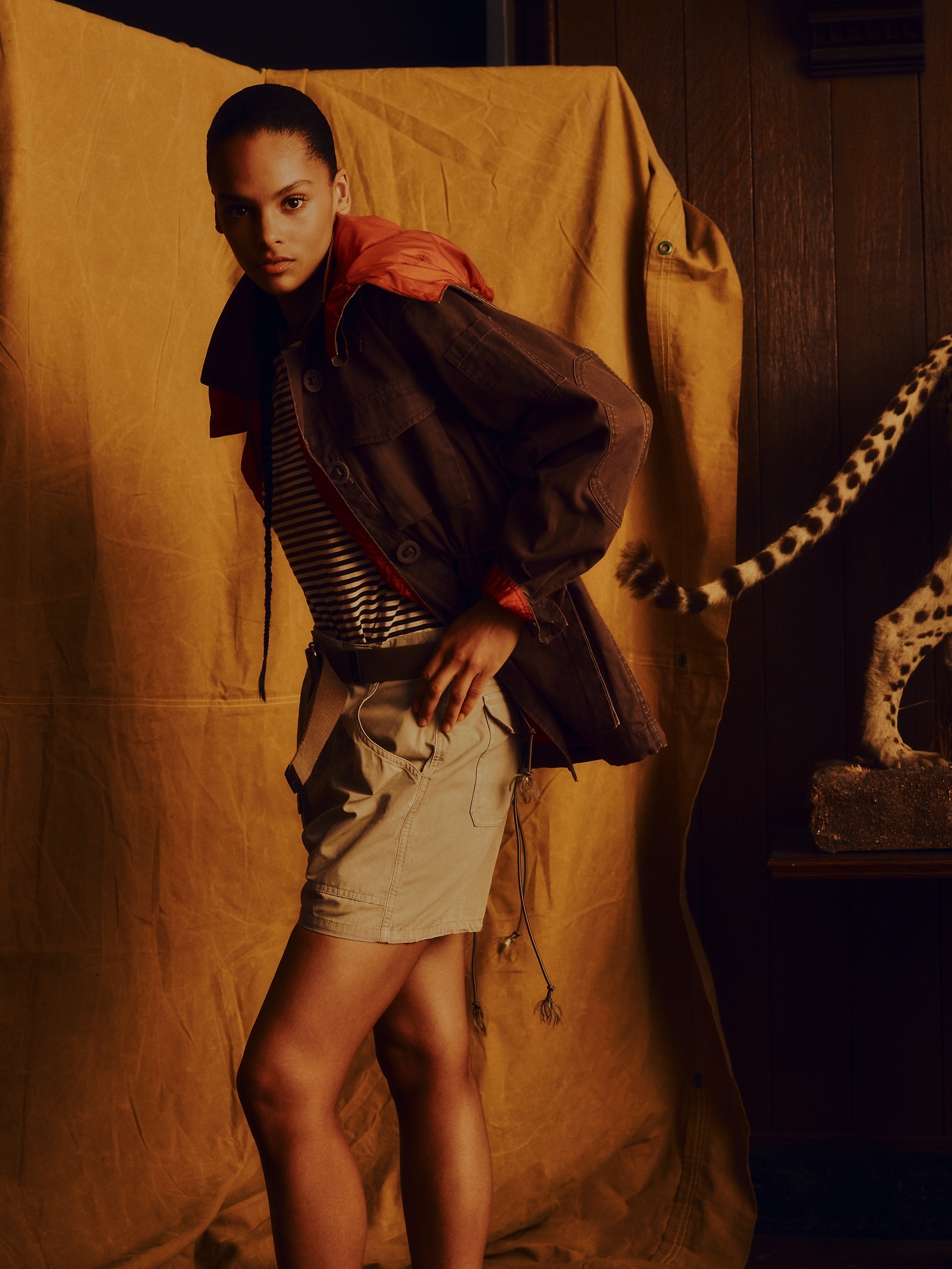 Archive Reissue カーゴ ショートパンツ-2