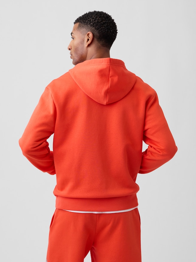 リラックス GAPロゴ ジップアップパーカー-1