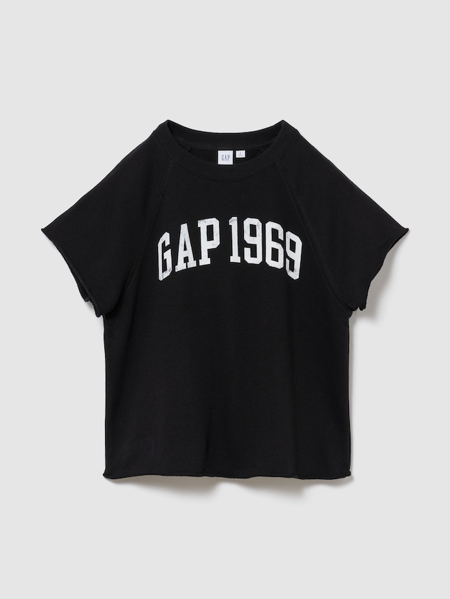 リラックスフィット フレンチテリー グラフィック Tシャツ-0