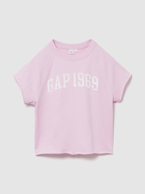 リラックスフィット フレンチテリー グラフィック Tシャツ