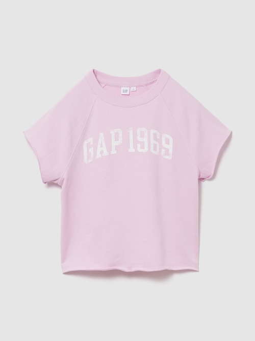 リラックスフィット フレンチテリー グラフィック Tシャツ