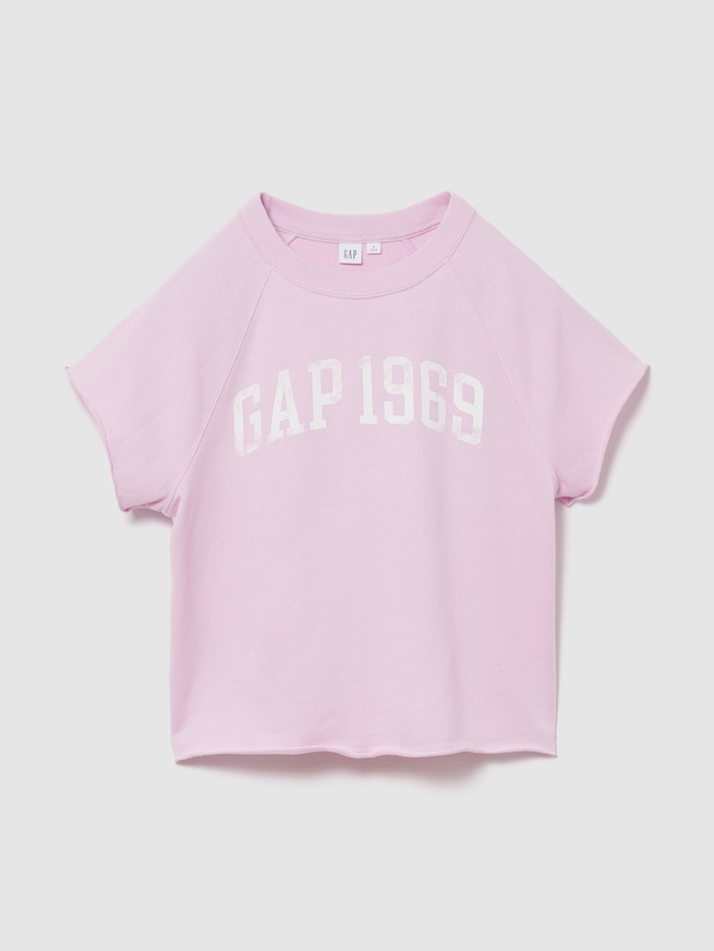 リラックスフィット フレンチテリー グラフィック Tシャツ-0