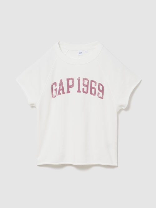 リラックスフィット フレンチテリー グラフィック Tシャツ