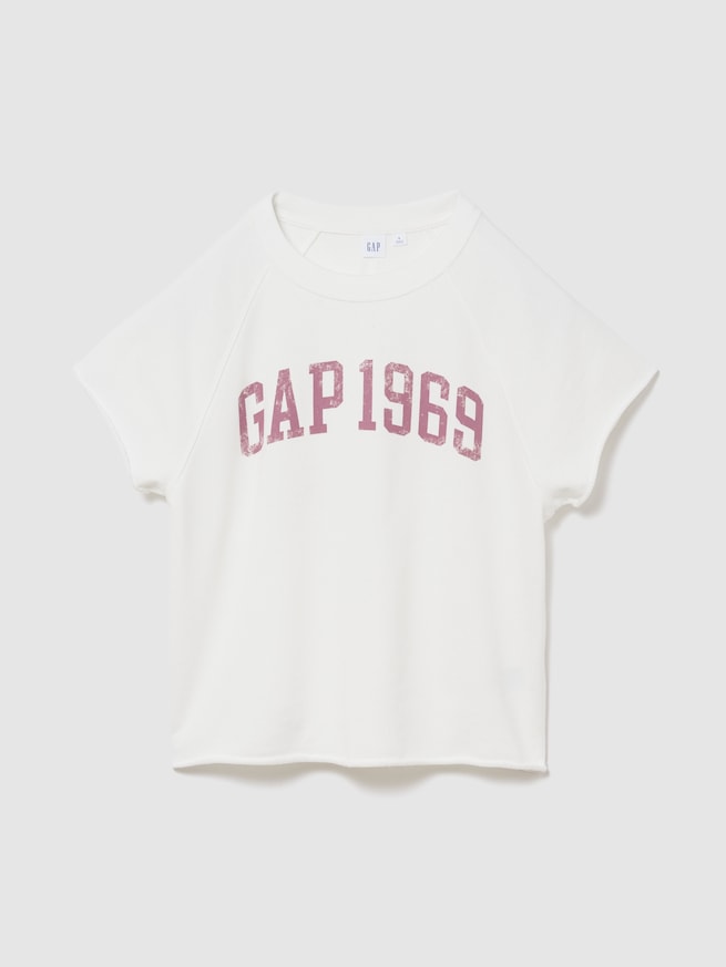 リラックスフィット フレンチテリー グラフィック Tシャツ-0