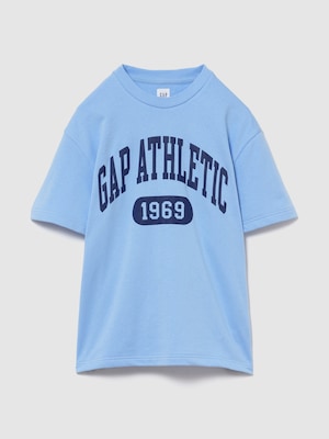 リラックスフィット フレンチテリー グラフィックTシャツ