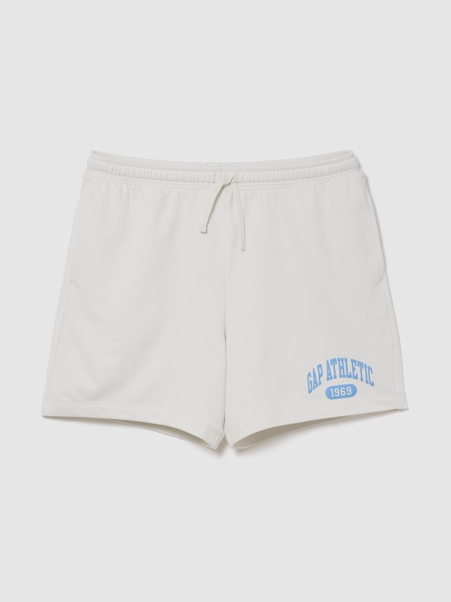 リラックスフィット フレンチテリー グラフィックショートパンツ-0