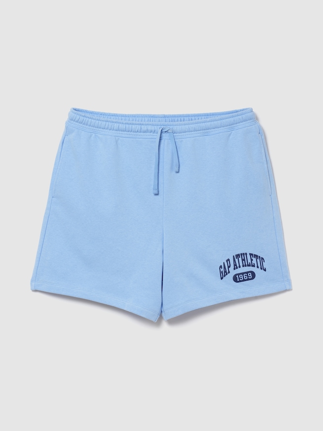 リラックスフィット フレンチテリー グラフィックショートパンツ-0