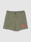 リラックスフィット フレンチテリー グラフィックショートパンツ-0