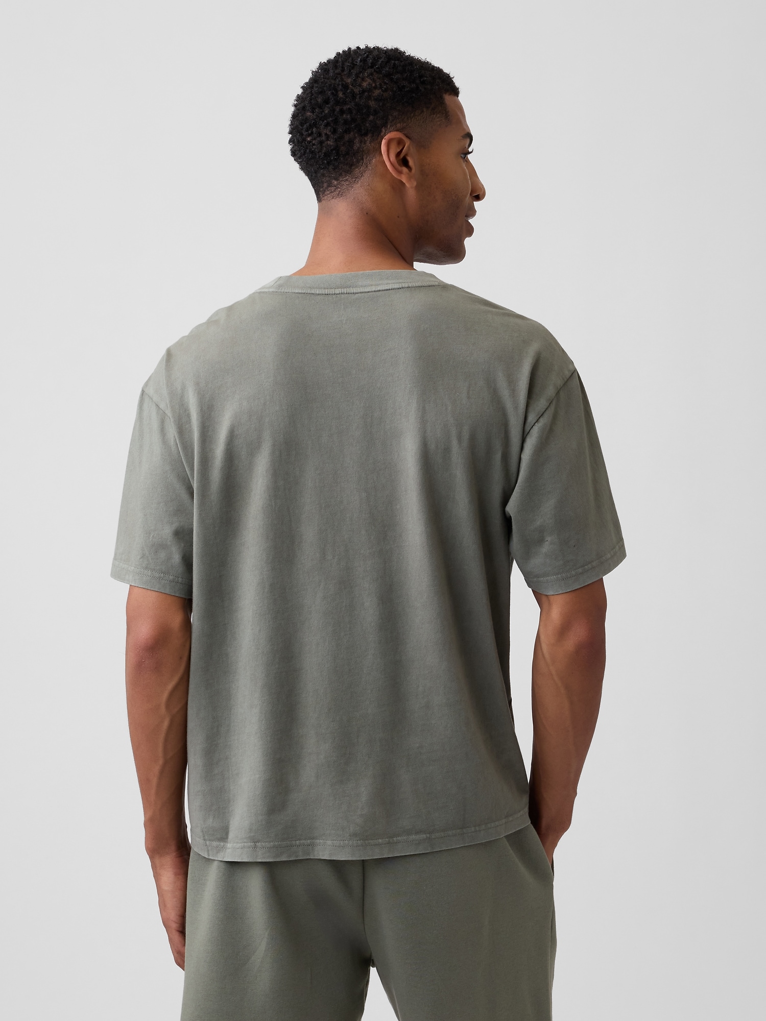 エブリディ ソフト ボクシー GAPロゴTシャツ-1