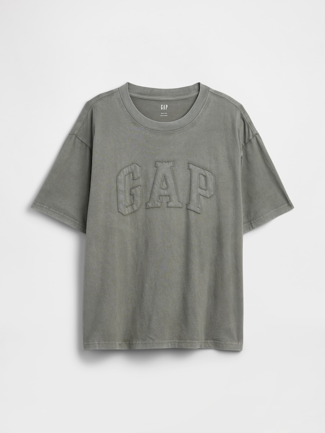 エブリディ ソフト ボクシー GAPロゴTシャツ-2