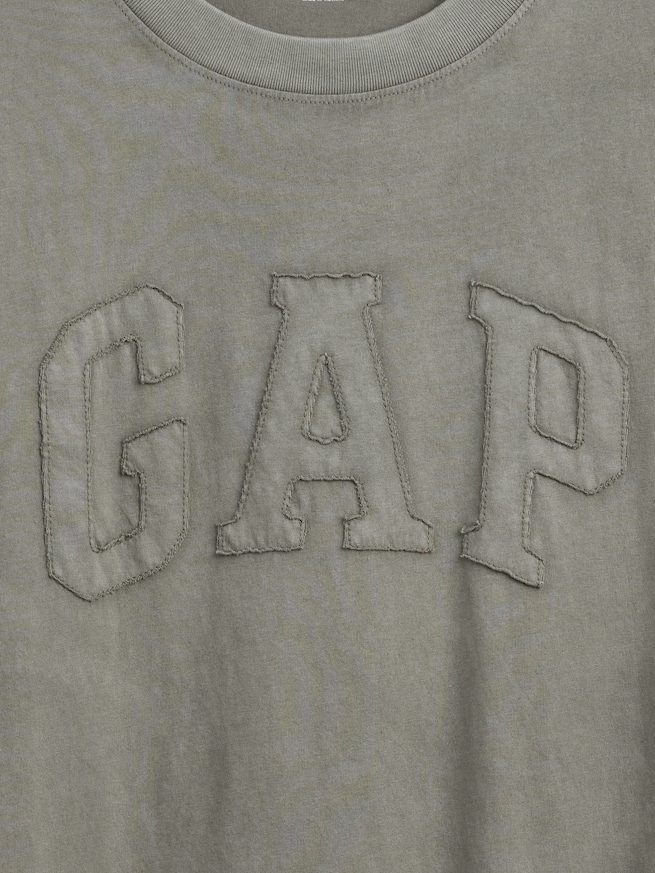 エブリディ ソフト ボクシー GAPロゴTシャツ-3
