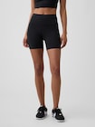 GapFit スタジオ リサイクル 5インチ ハイライズ バイク ショートパンツ-2