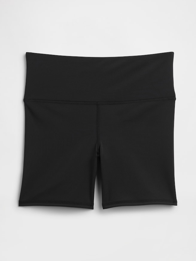 GapFit スタジオ リサイクル 5インチ ハイライズ バイク ショートパンツ-3