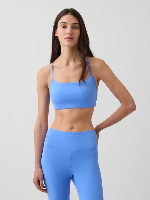 GapFit スムース レーサーバック スポーツブラ