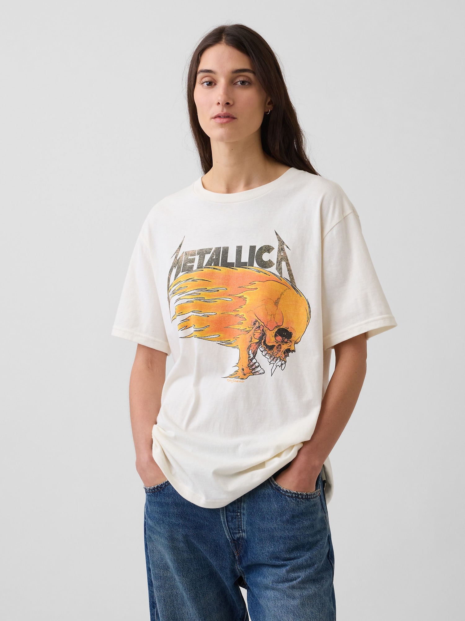 Metallica Relaxed Graphic T-Shirt