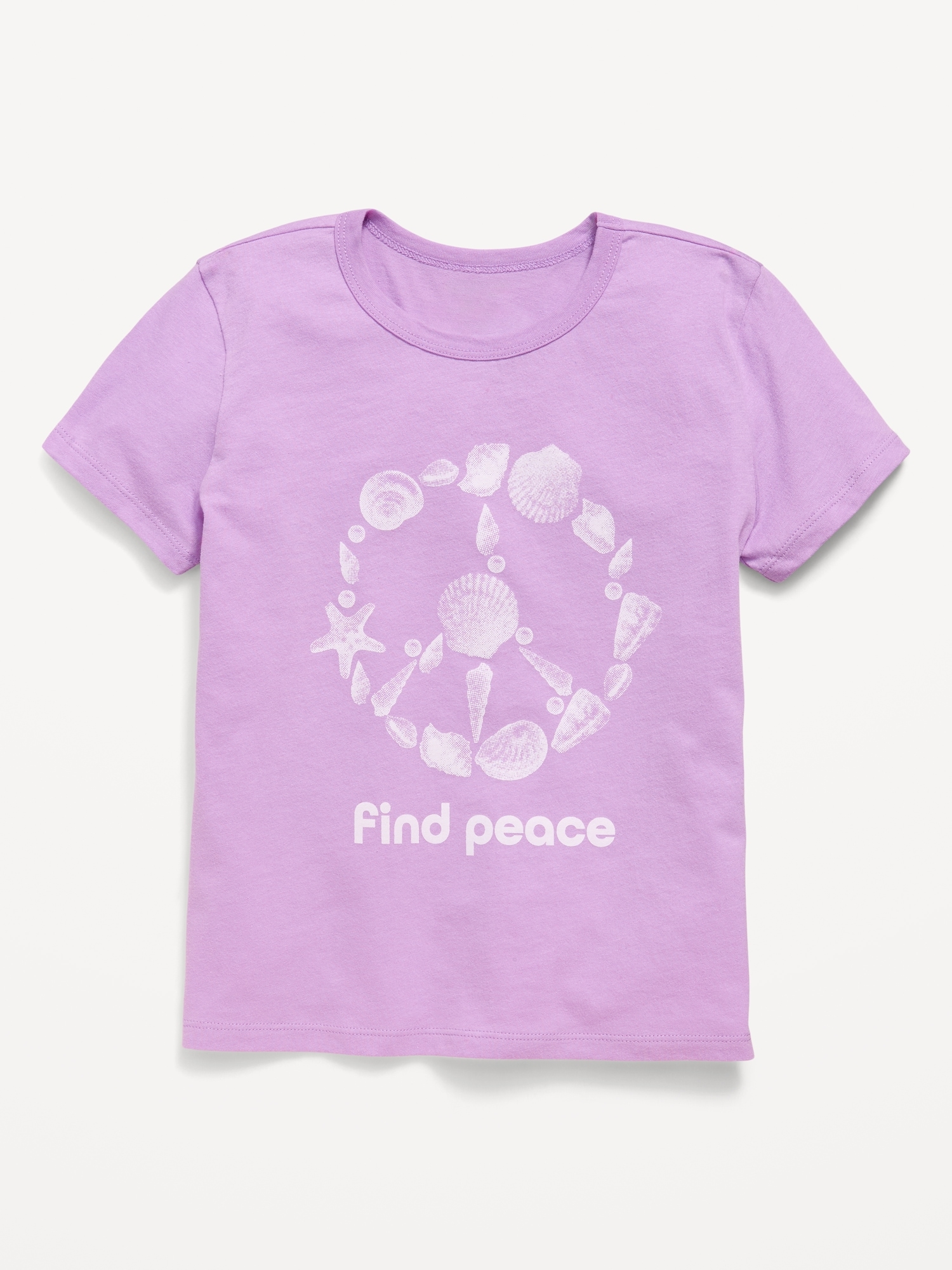 T-SHIRT À MANCHES COURTES À IMPRIMÉ POUR FILLE