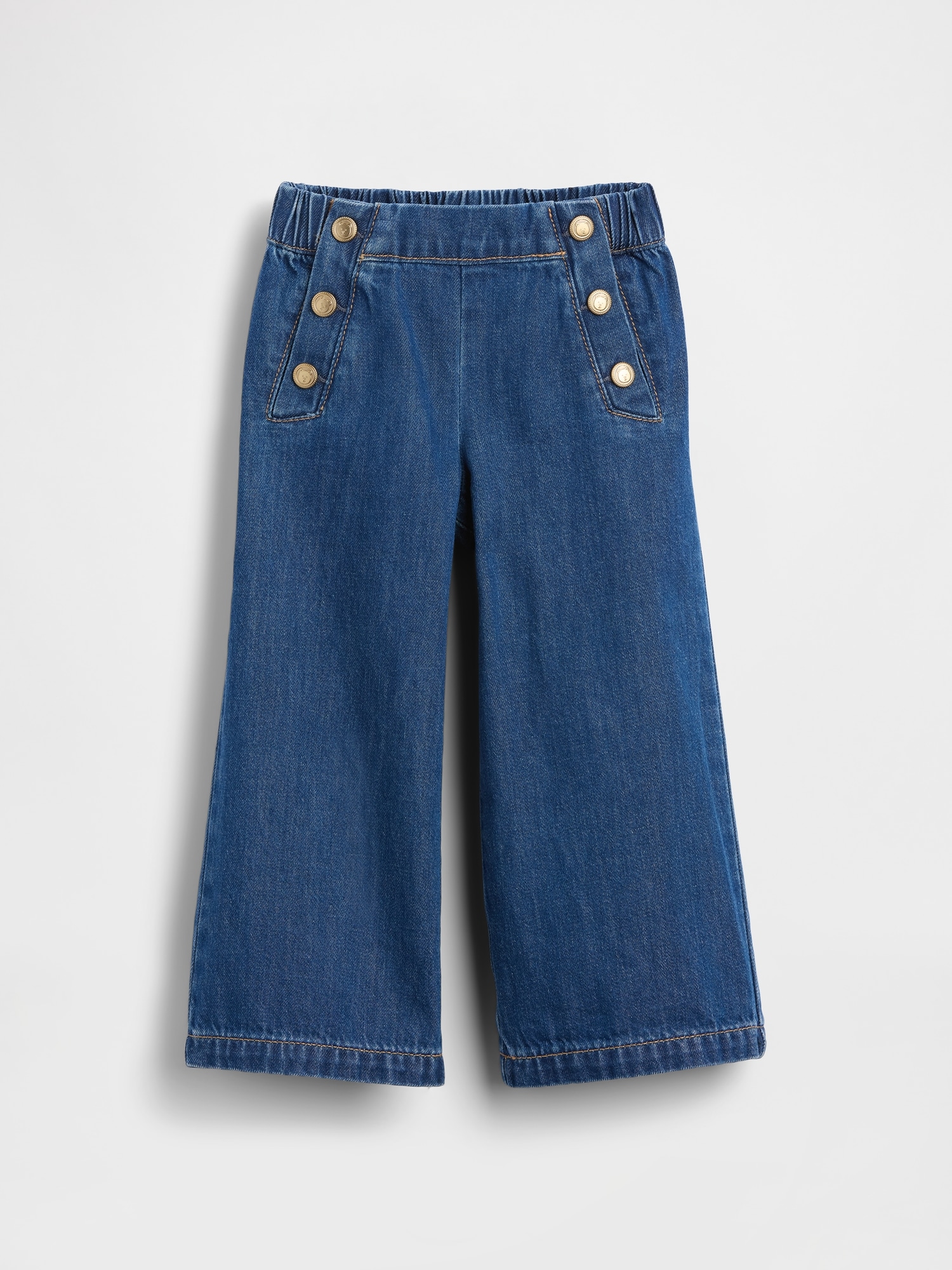 Baby & Toddler Sailor Pull-On Baggy Jeans