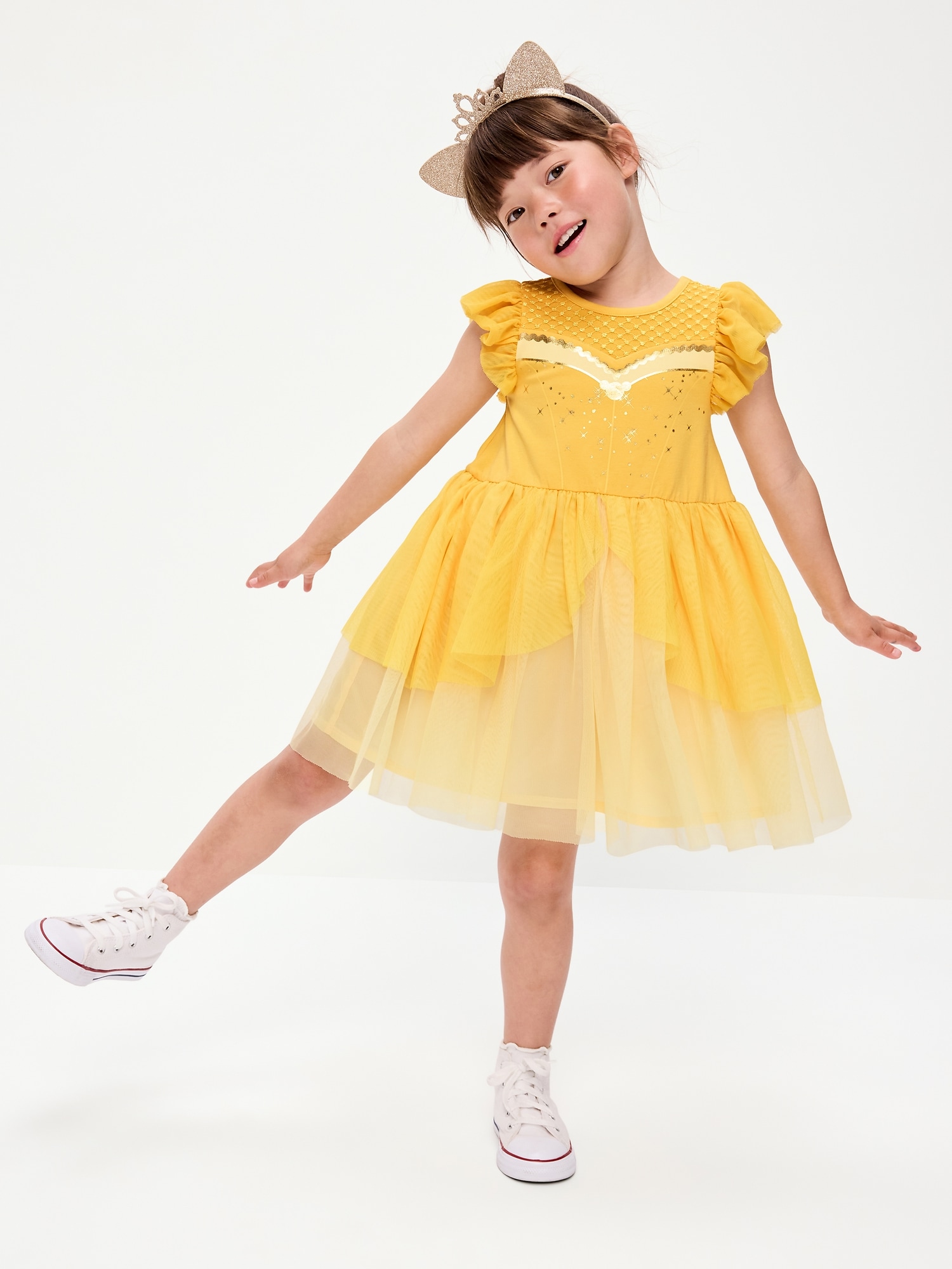 ROBE TUTU PRINCESSE DE DISNEY© À MANCHES COURTES POUR TOUTE-PETITE