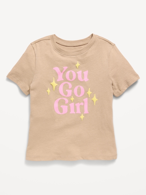 T-SHIRT À MANCHES COURTES À IMPRIMÉ POUR TOUTE-PETITE