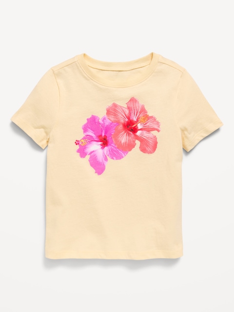 T-SHIRT À MANCHES COURTES À IMPRIMÉ POUR TOUTE-PETITE