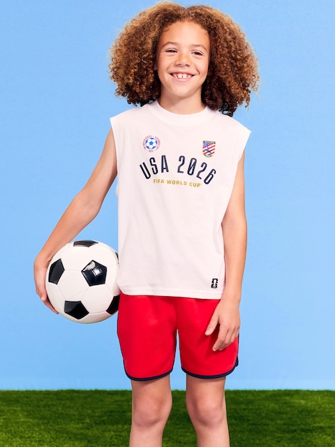 FIFA World Cup 26™ USA Boxy Muscle Graphic Tank Top for Boys