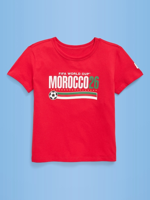 T-SHIRT À IMPRIMÉ DE LA COUPE DU MONDE DE LA FIFA 26™, MAROC POUR FILLE