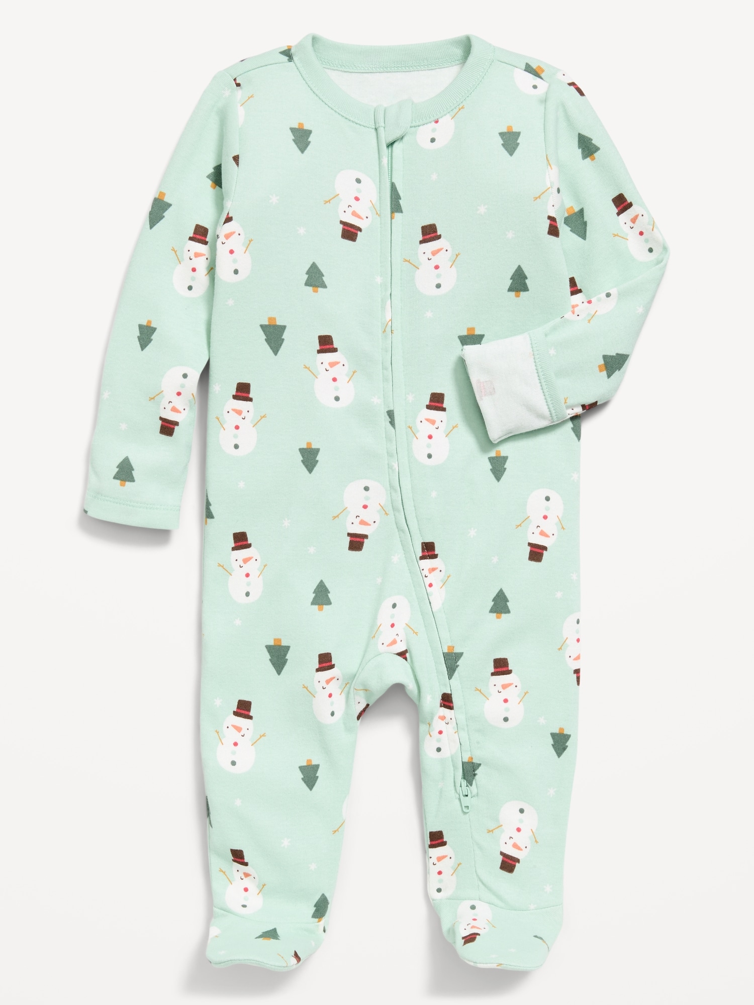 2-Way-Zip Sleep & Play Footed One-Piece for Baby
