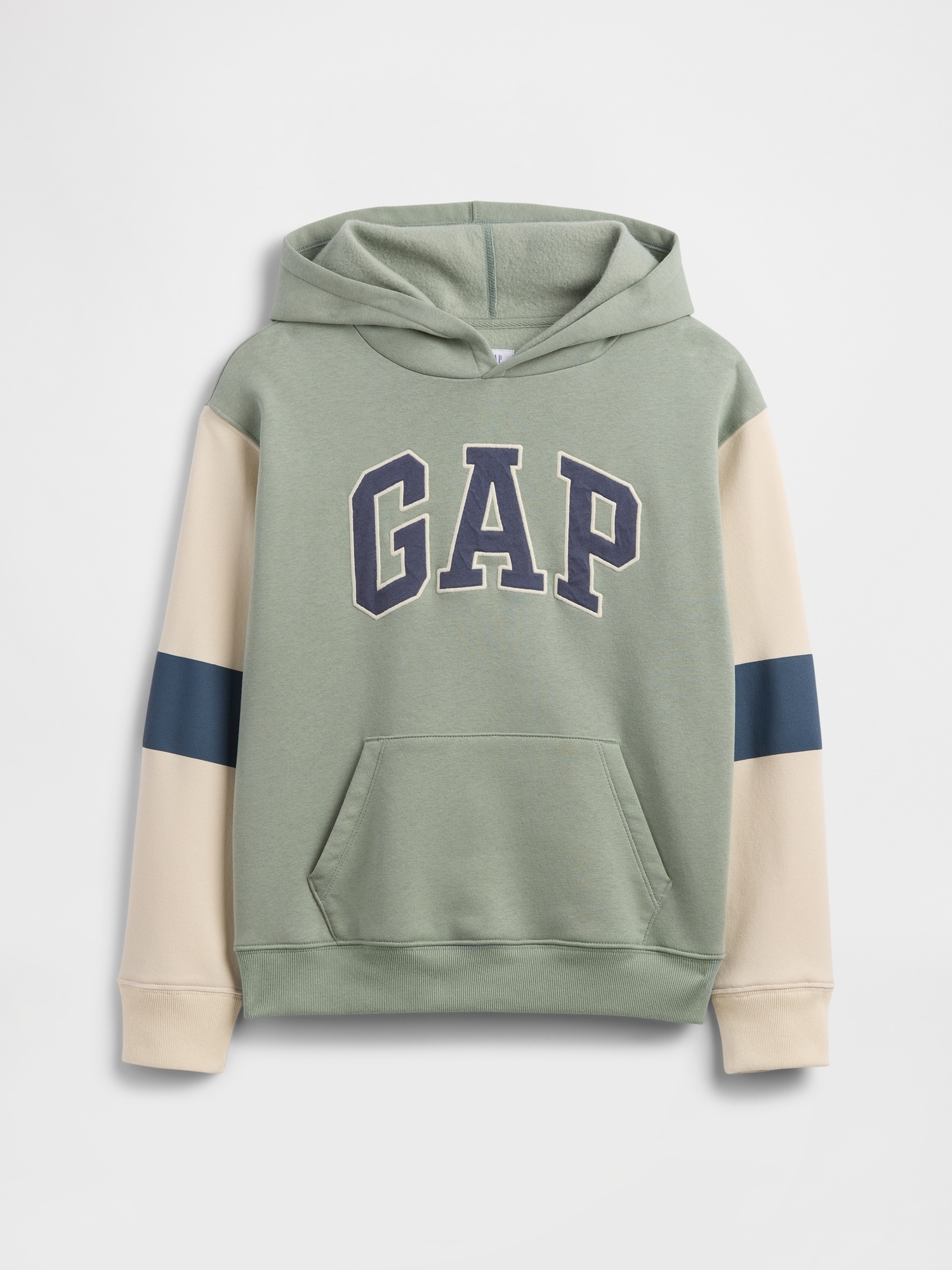 Kids Relaxed Gap Logo Colorblock Hoodie
