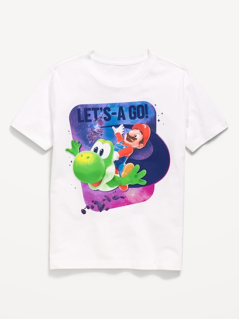 T-SHIRT À IMPRIMÉ SUPER MARIO™ UNISEXE POUR ENFANT
