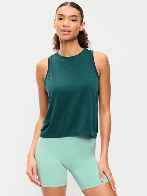 Fluid Seamless Loose Tank Top