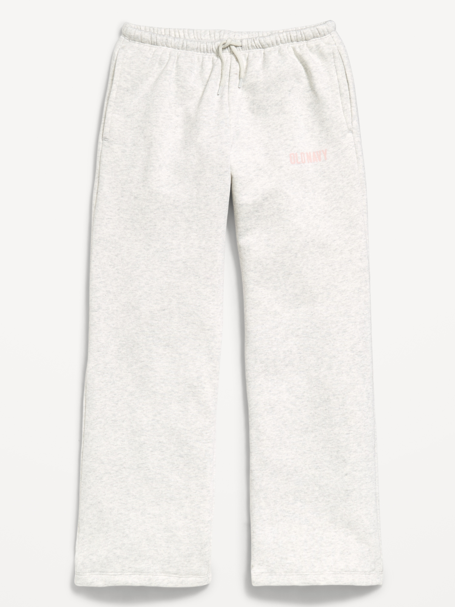 High-Waisted Logo-Graphic Wide-Leg Sweatpants for Girls