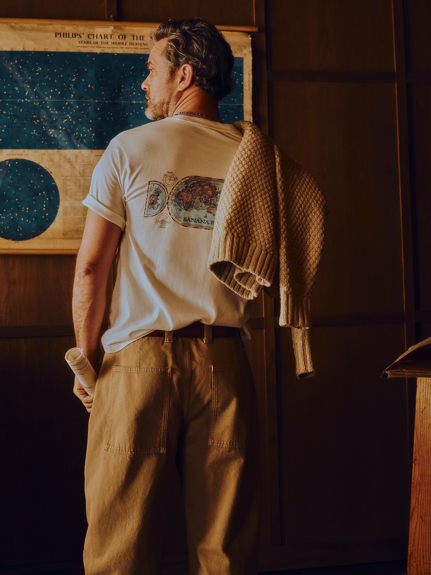 Archive Reissue アトラス グラフィック Tシャツ-3