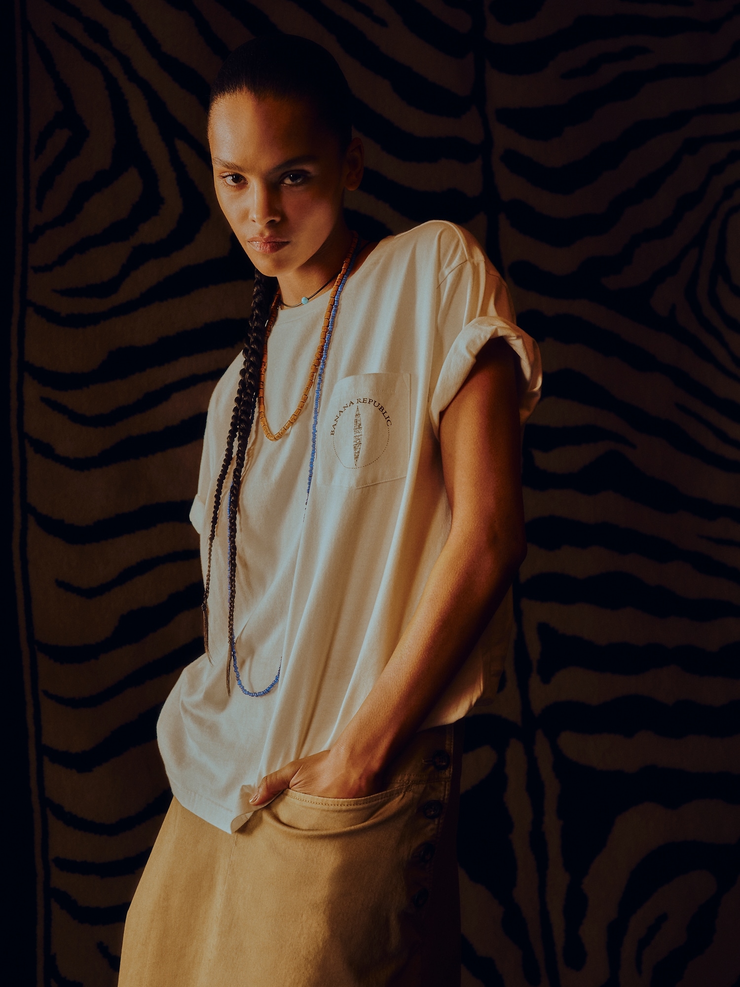 Archive Reissue アトラス グラフィック Tシャツ-5