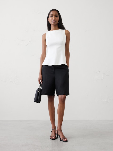Soft Touch Peplum-Hem Top