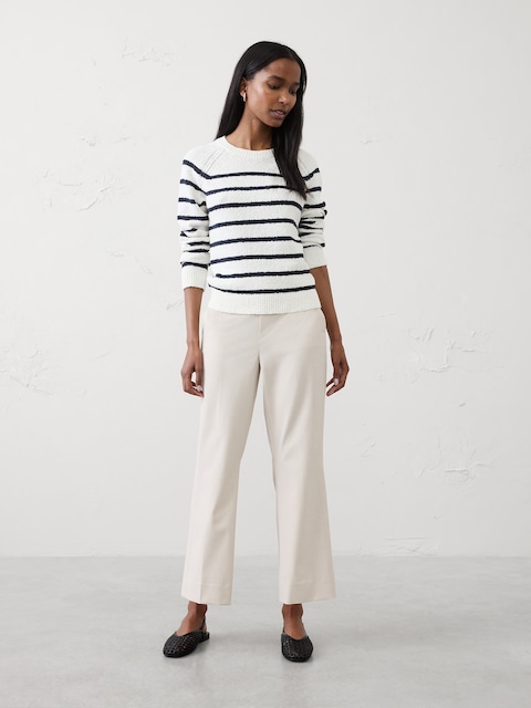 Hayden Sculpted Bootcut High-Rise Stretch Cropped Pant