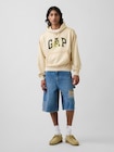 Gap &times; Sean Wotherspoon ヘビーウェイト フレンチテリー オーバーサイズ クロップド GAPロゴパーカー-1