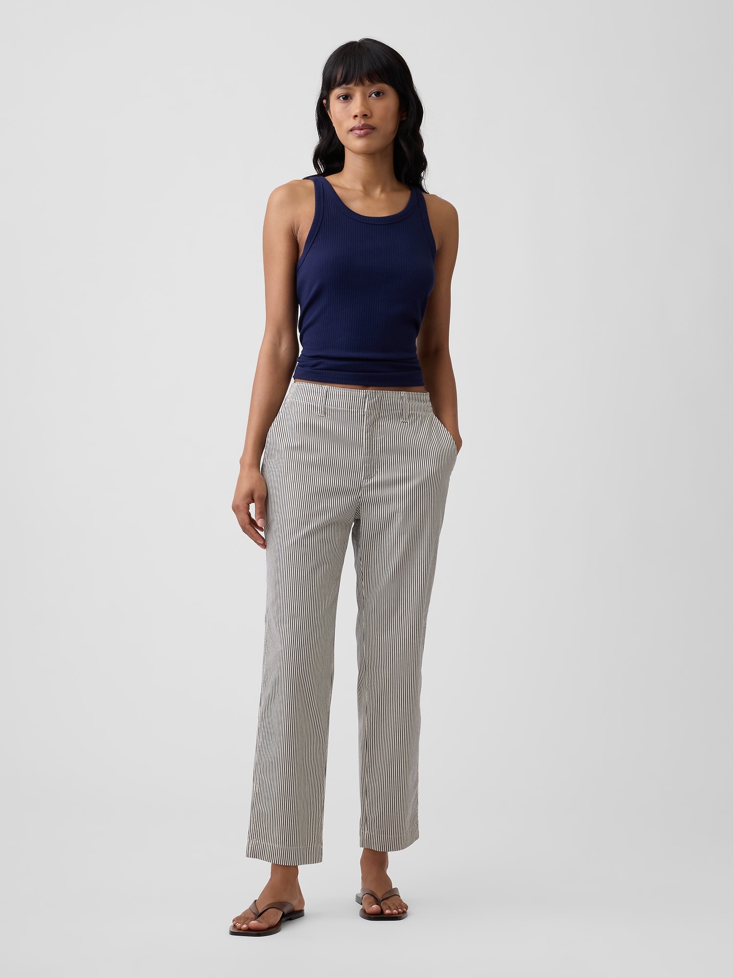 Mid Rise Downtown Khakis