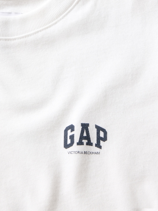 Gap &times; Victoria Beckham オーガニックコットン ロゴTシャツ-4