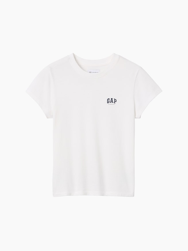 Gap &times; Victoria Beckham オーガニックコットン ロゴTシャツ-5