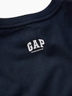 Gap x Victoria Beckham オーガニックコットン ロゴ クロップドTシャツ-3