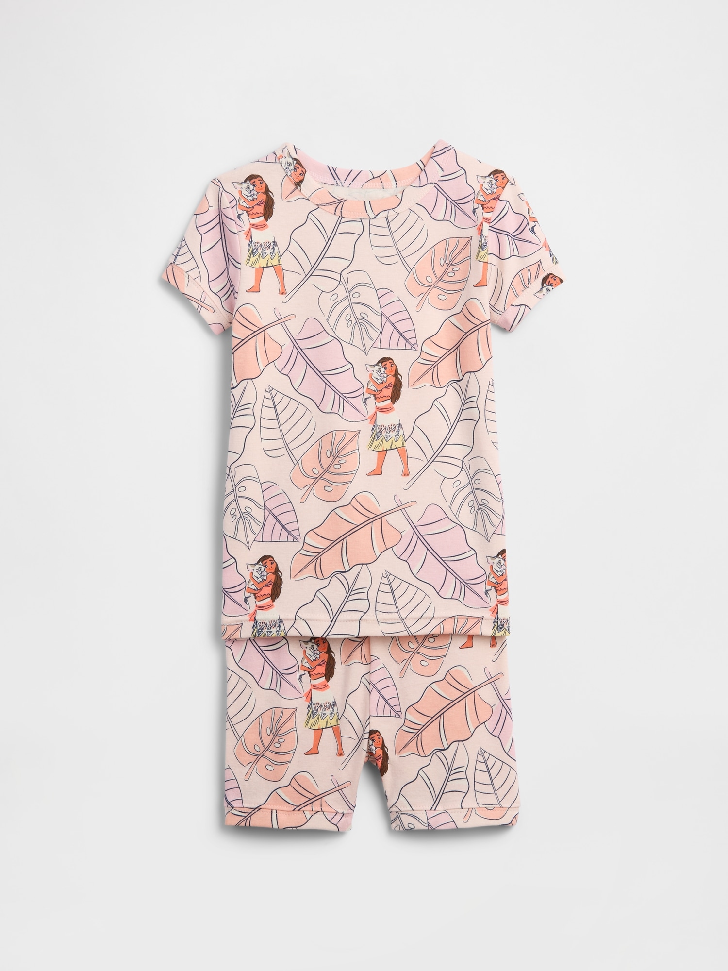 Kids & babyGap × Disney Moana Print PJ Set