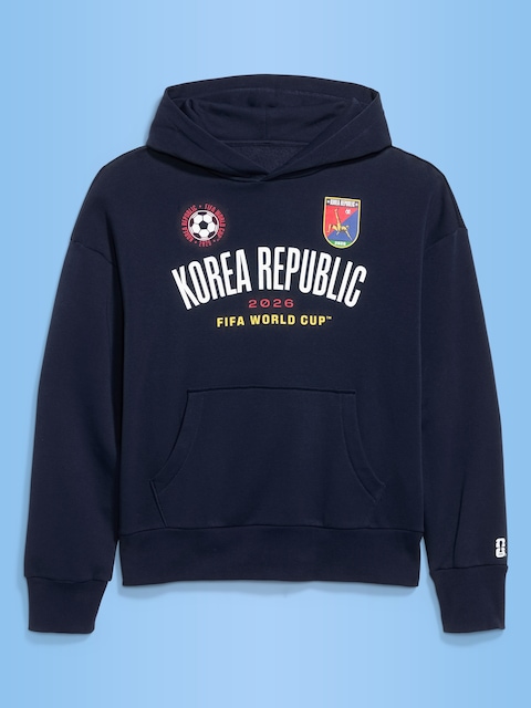 FIFA World Cup 26™ Korea Republic Oversized Pullover Hoodie for Men