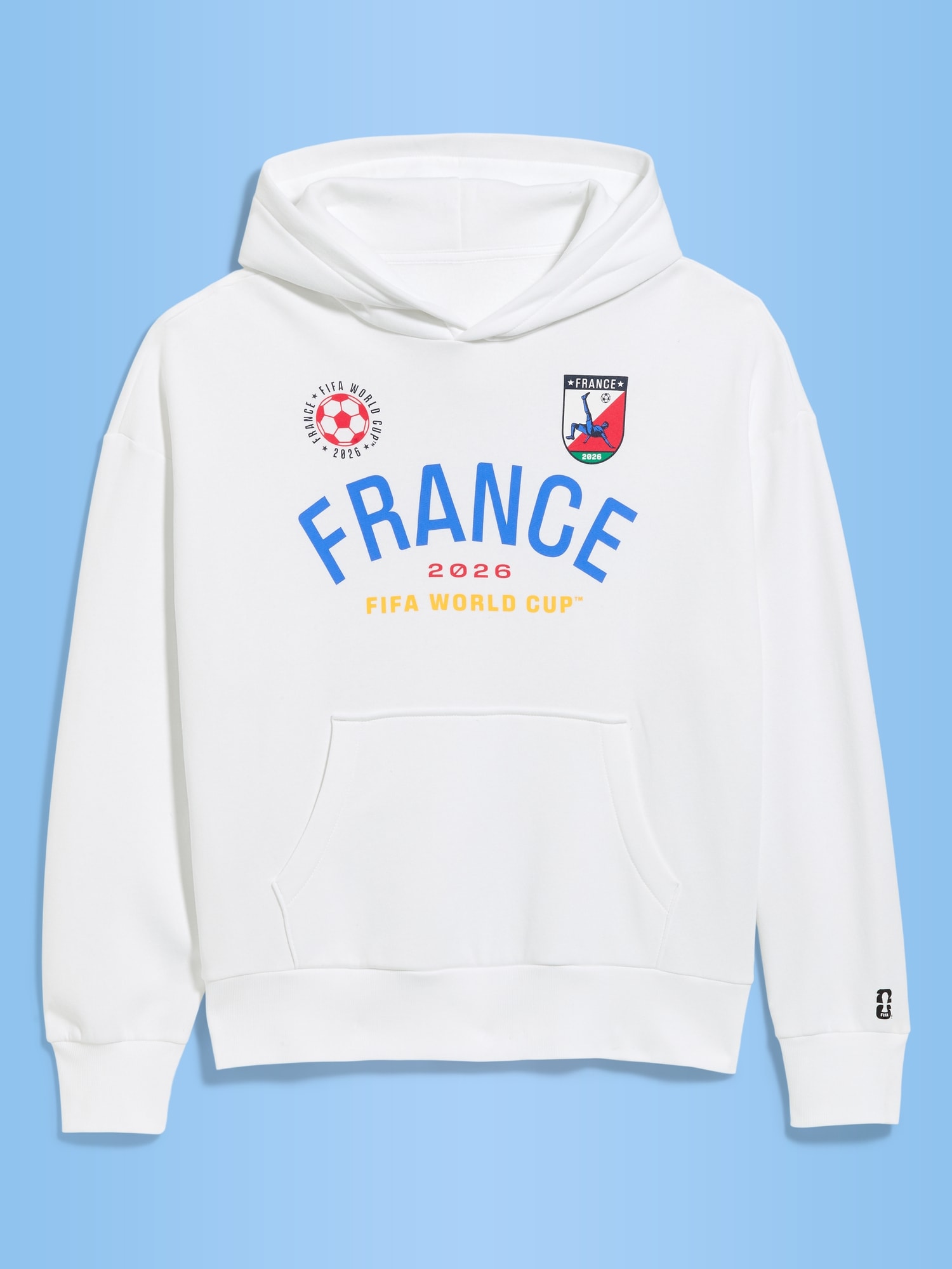 FIFA World Cup 26™ France Oversized Pullover Hoodie for Men