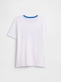 Kids Get Blue Ringer Graphic T-Shirt | Gap Factory
